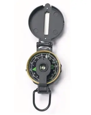 Rothco Lensatic Kompass - Metalletui - Kikare & kompass