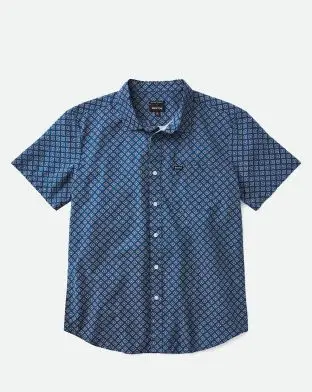 Brixton Charter Print X S/S WVN - Skjortor