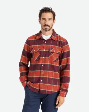 Brixton Bowery L/S Flannel - Skjortor