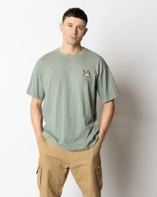 Fat Moose Wave Tee - T-Shirts