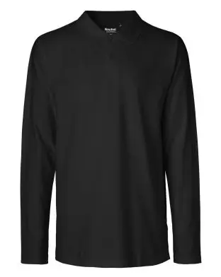 Neutral Organic - Mens Classic Long Sleeve Polo - T-Shirts